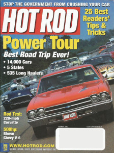 HOT ROD 2002 OCT - MALLETT's VETTE, BASKERVILLE. 4.3L